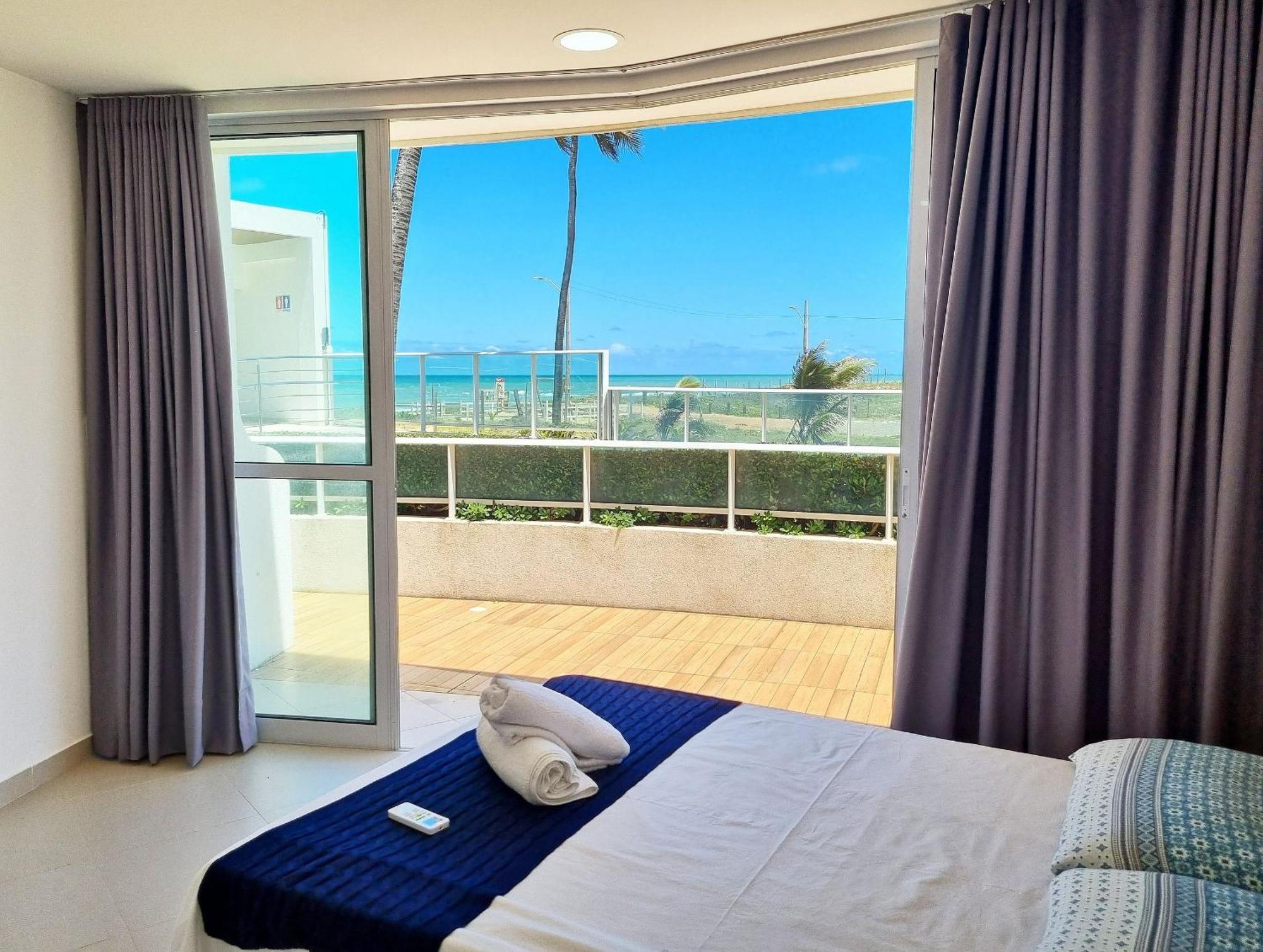 Areias Do Mar | 2 Quartos, Terraco Frente Mar A102 Барра-ді-Сан-Мігел Екстер'єр фото
